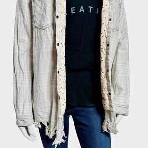 Scotch & Soda Fringe Flannel Button Up